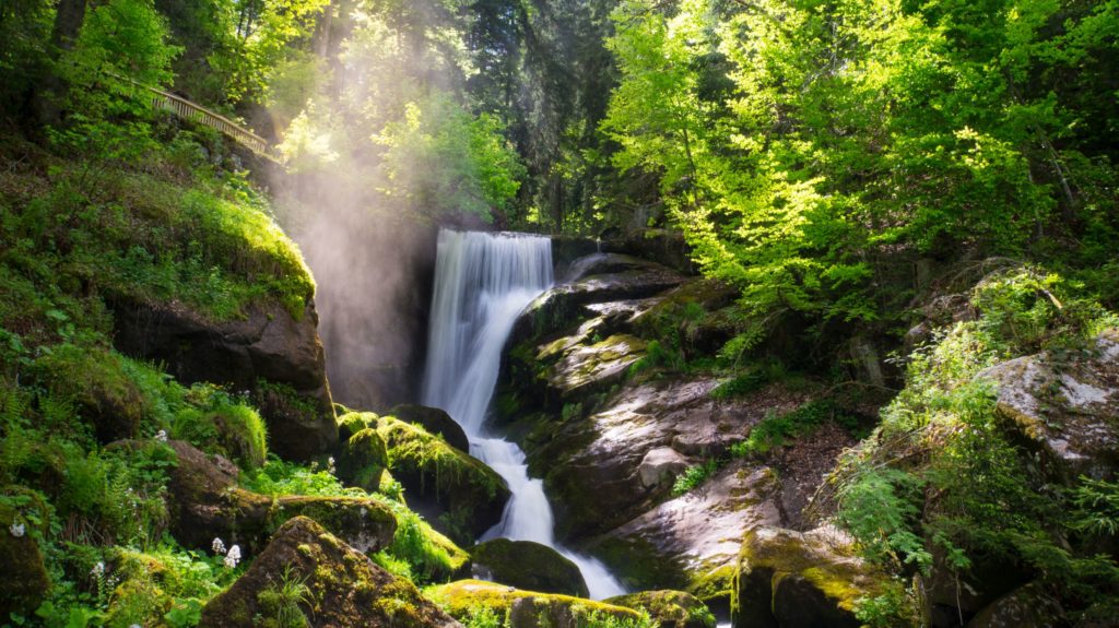 Triberger Wasserfälle, lizensiert bei Adobe Stock