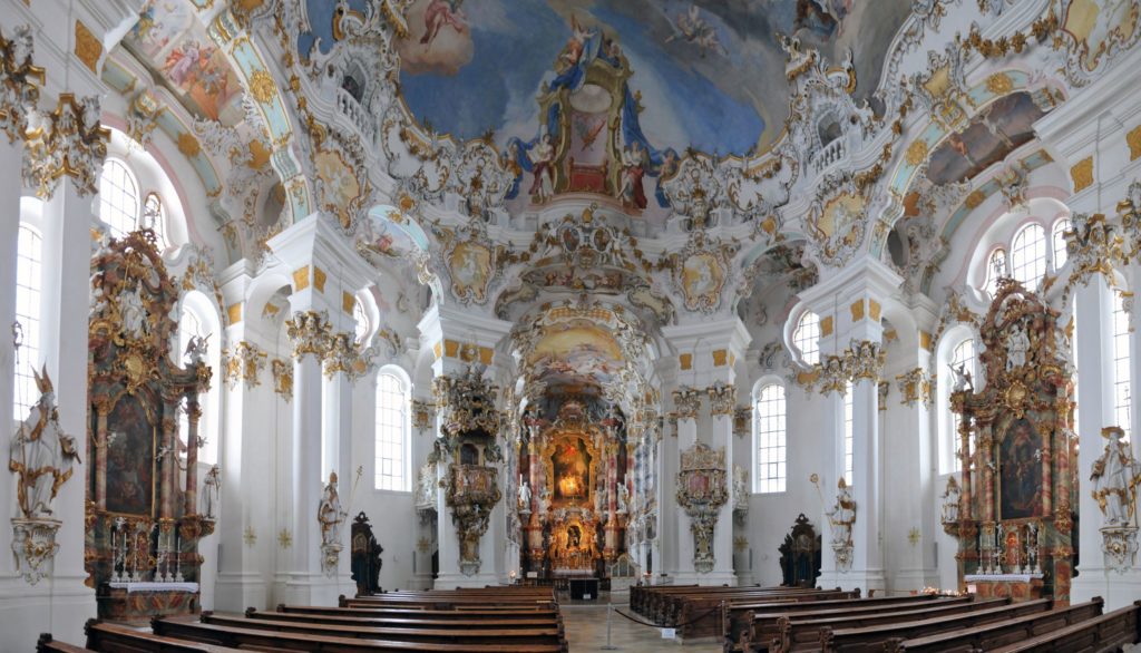 Wieskirche, lizensiert bei Adobe Stock