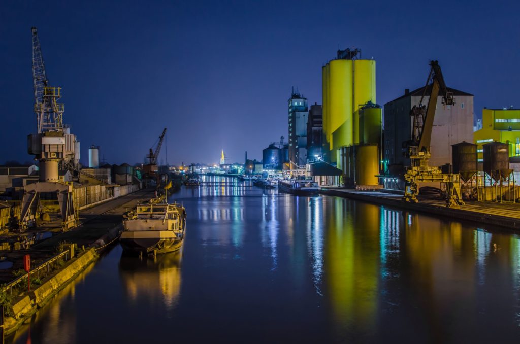 Hafen in Hamm, lizensiert bei Adobe Stock