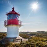 kleiner Leuchtturm Amrum, lizensiert bei Adobe Stock