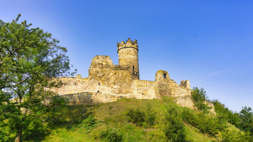 Mühlburg, lizensiert bei Adobe Stock